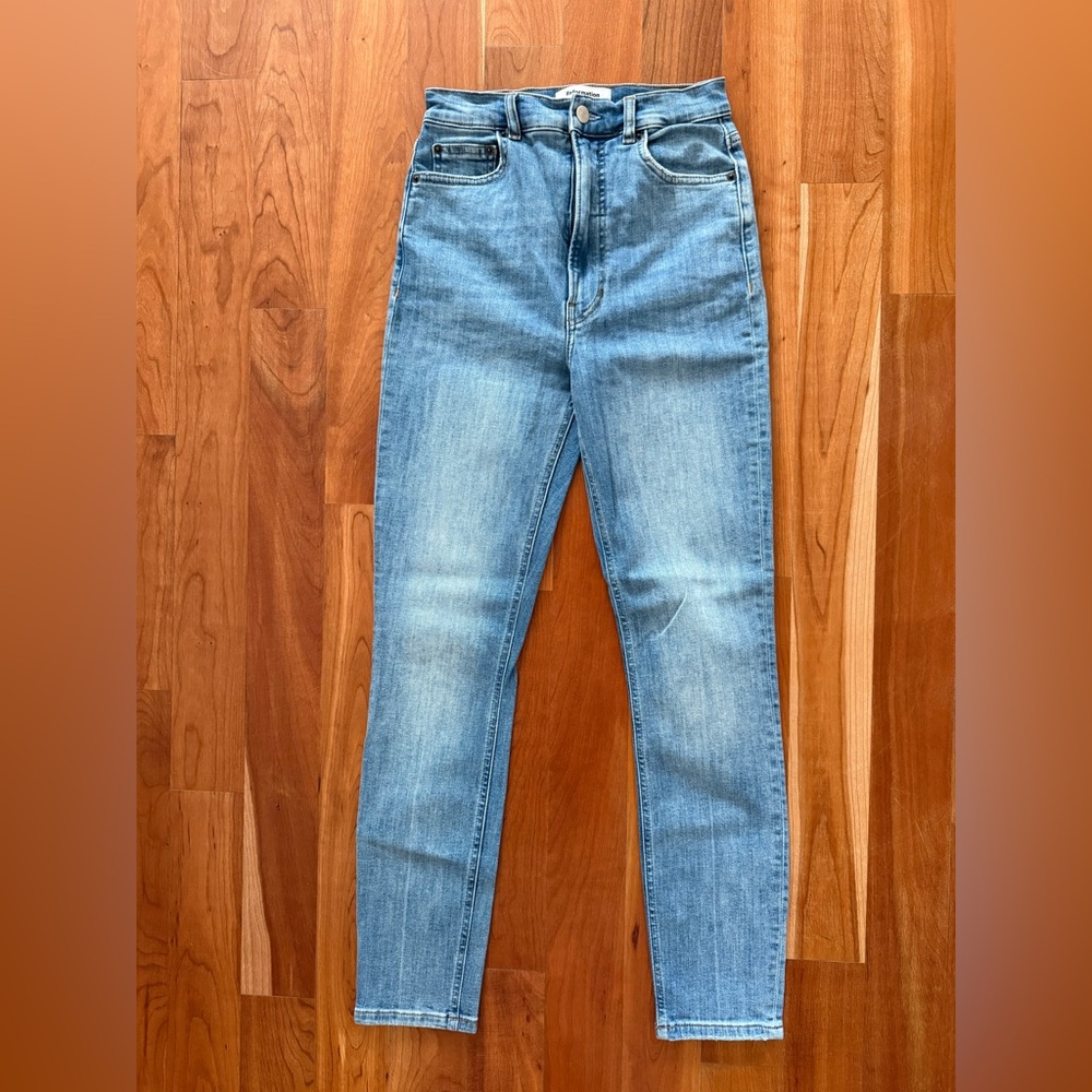 Reformation Harper ultra high-rise skinny jeans. Size 25-26